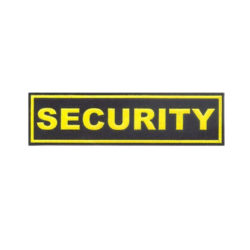 Нашивка Security нагрудная (пластизоль)