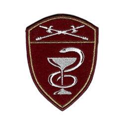 Нарукавный знак Медицинские в/ч Росгвардия вышитый