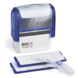 Colop Printer 50 Set-F  COMPACT, самонаборный штамп с двумя кассами, 8 строк без рамки, 6 строк с рамкой, 30х69 мм.