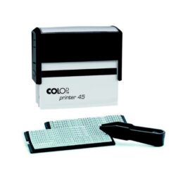 Colop Printer 45 Set-F, самонаборный штамп 7 строк, 2 кассы, 25х82 мм.