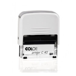 Colop Printer С40 автоматическая оснастка для штампа 23х59 мм. (белая/ прозрачная) (Цена снижена)