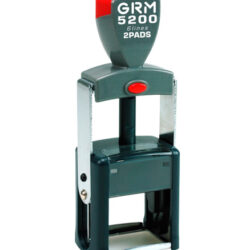 GRM 5200 2 Pads металлическая оснастка для штампа 42х25 мм, 6 строк, 2 штемпельные подушки