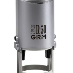 GRM R50 Hummer 2 Pads. Оснастка пластиковая для круглой печати с двойной подушкой D 50мм.