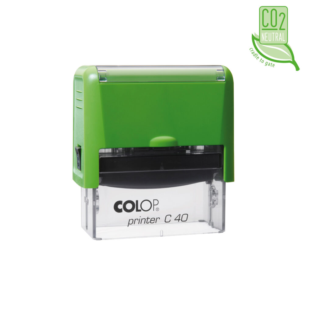 Colop Printer С40 автоматическая оснастка для штампа 59х23 мм. (киви/ прозрачная) (Цена снижена)