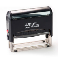 GRM 4918 P3 HUMMER  2 lines 2 строки оснастка для штампа 75х15 мм