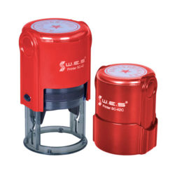 WES  SC-42 RED Оснастка для круглой печати d 42мм (красная)