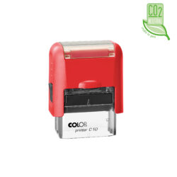 Colop Printer C10 автоматическая оснастка для штампа 10х27 мм (красная/прозрачная) (Цена снижена)