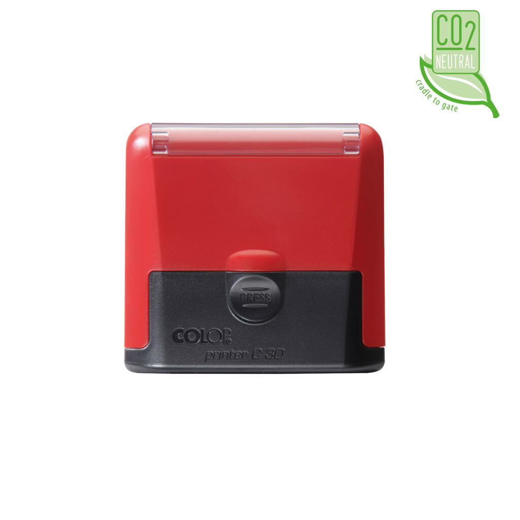 Colop Cover Printer C30 оснастка для штампа 18х47 мм. (красная/ с крышкой)