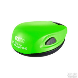 COLOP Stamp mouse R40 Green neon (неон ЗЕЛЕНЫЙ) оснастка для печати d 40 мм (АКЦИЯ)
