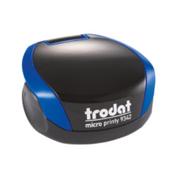 TRODAT 9342 MICRO PRINTY САПФИР(темно-синяя) карманная полуавтоматическая оснастка для печати , д 42мм /АКЦИЯ