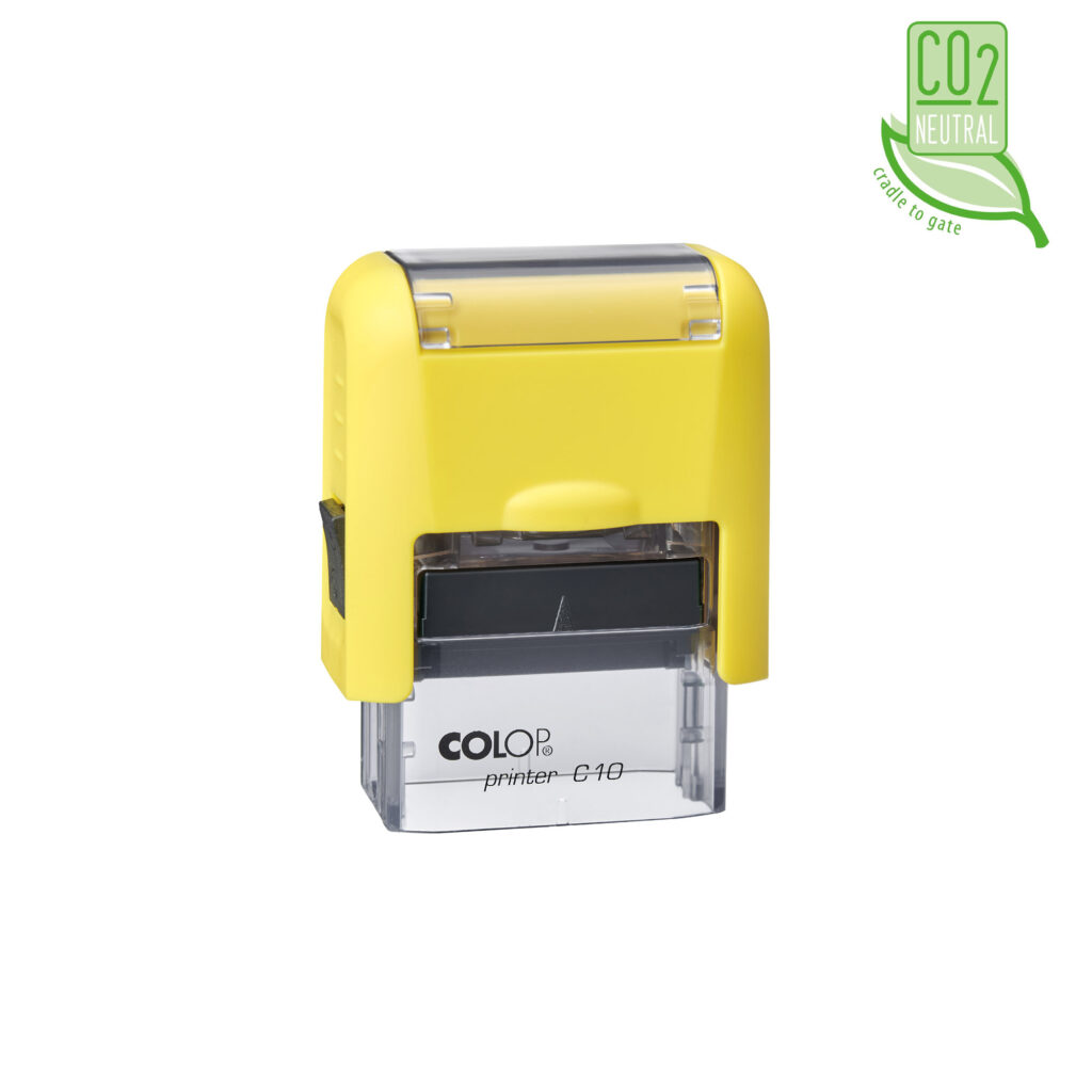 Colop Printer C20 автоматическая  оснастка для штампа 14х38 мм. (желтая/ прозрачная) (Цена снижена)